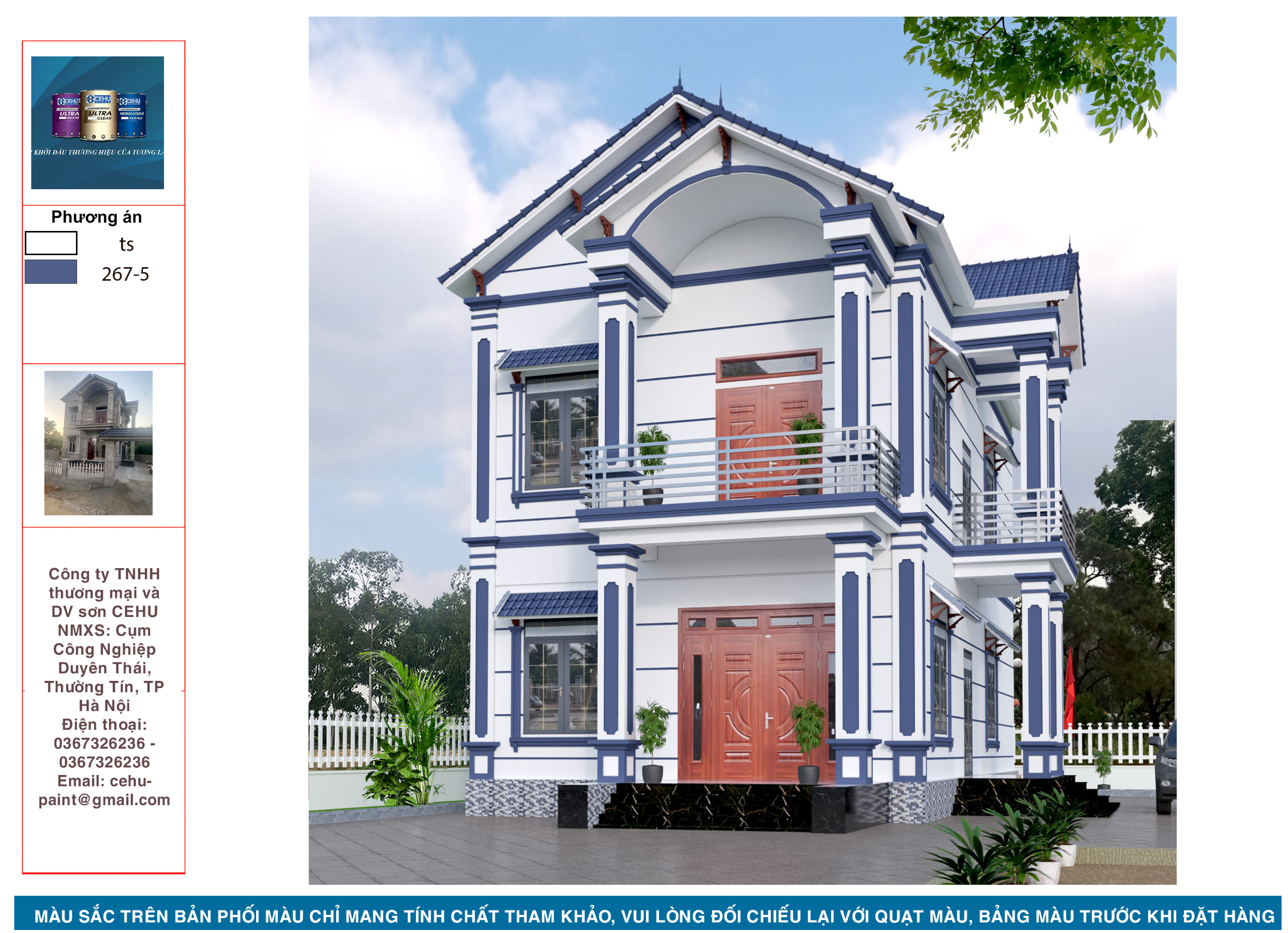 son-nha-mau-trang-su-tone-mau-xu-huong-2023